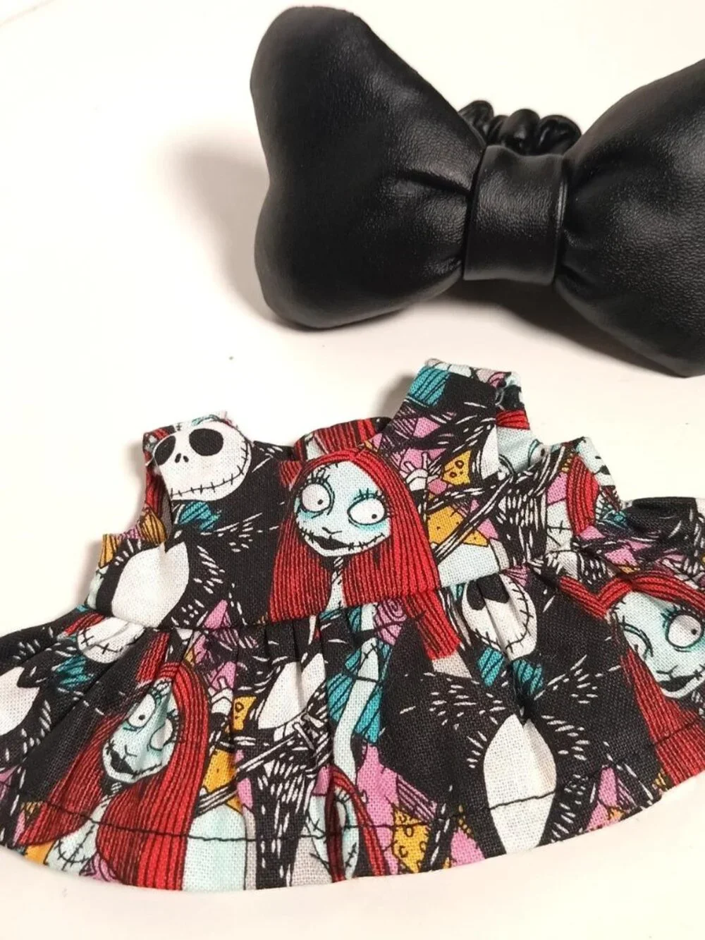 Nightmare Before Christmas Sally Dress with Oversized Bow Labubu Outfit